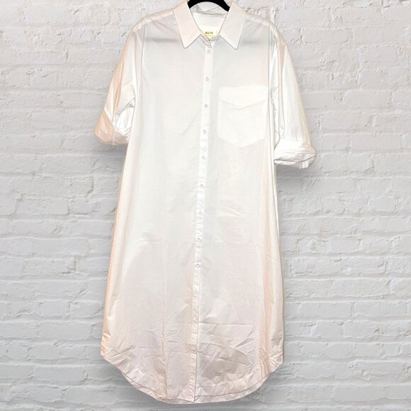 Maeve White Maxi Dress - Picture 3 of 6